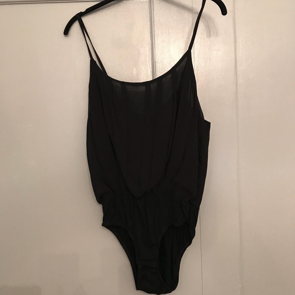Black onesie tank